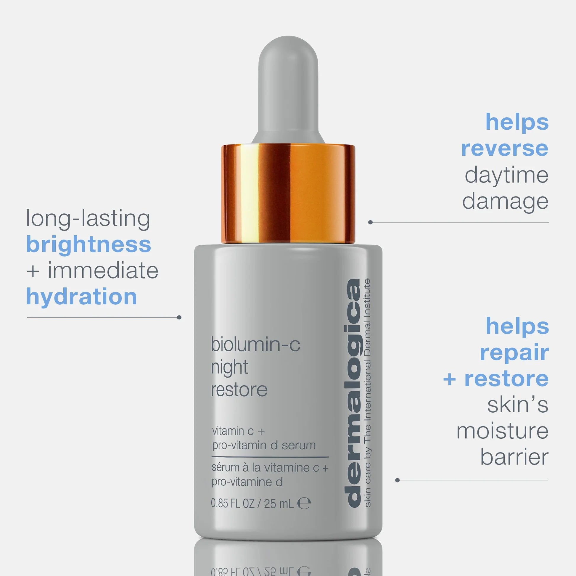 Dermalogica Biolumin-C Night Restore Serum .85oz